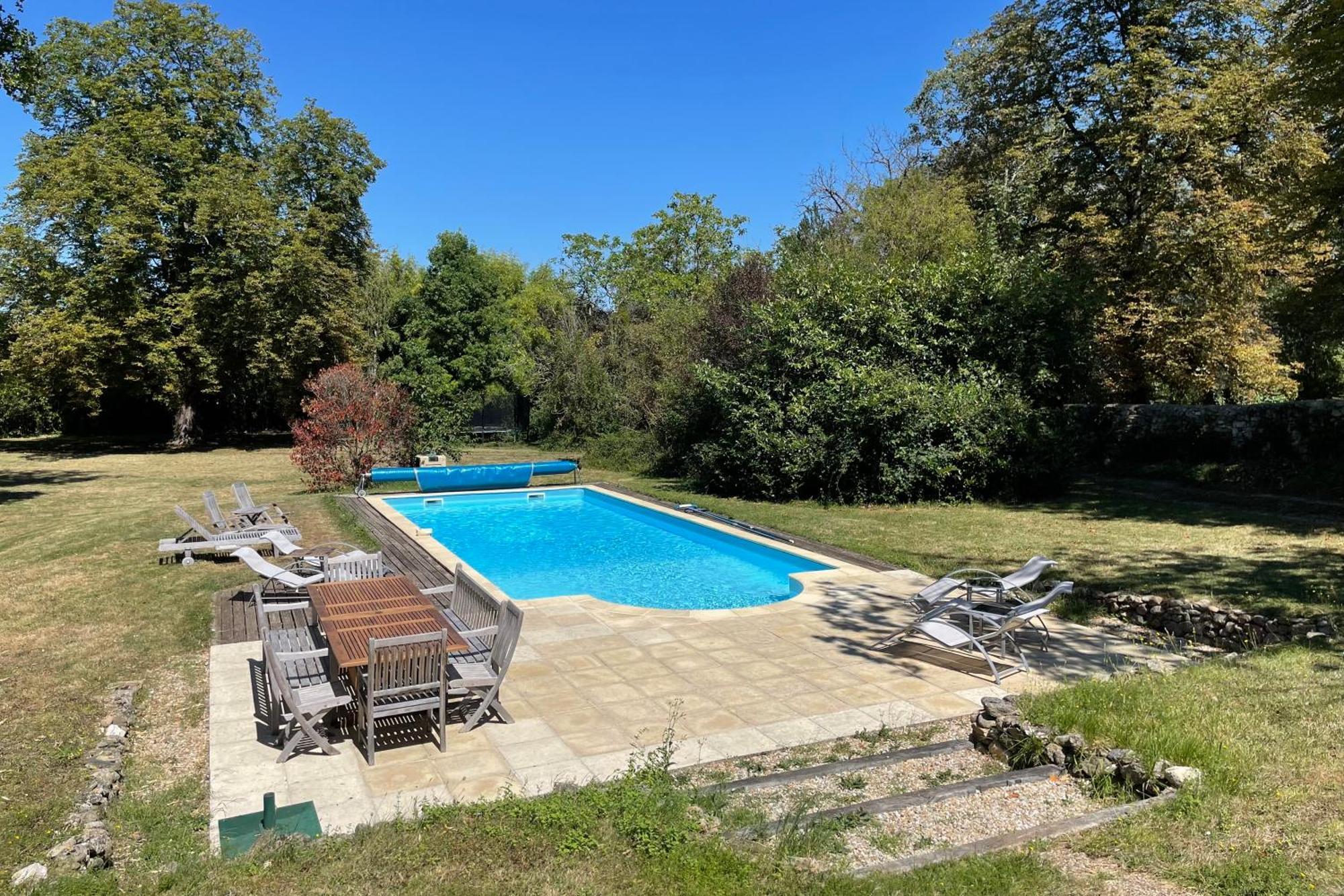 Beautiful 6 Bedroom House With Pool & Large Garden Le Pêchereau Εξωτερικό φωτογραφία
